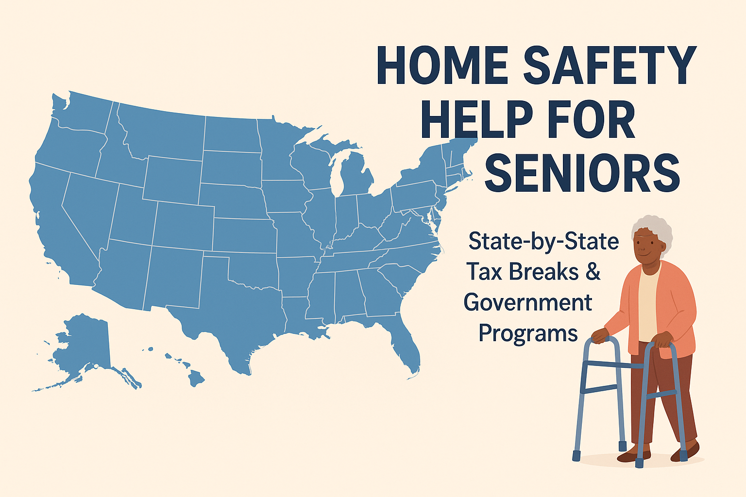 Home Safety Help for Seniors: State-by-State Tax Breaks & Government Programs