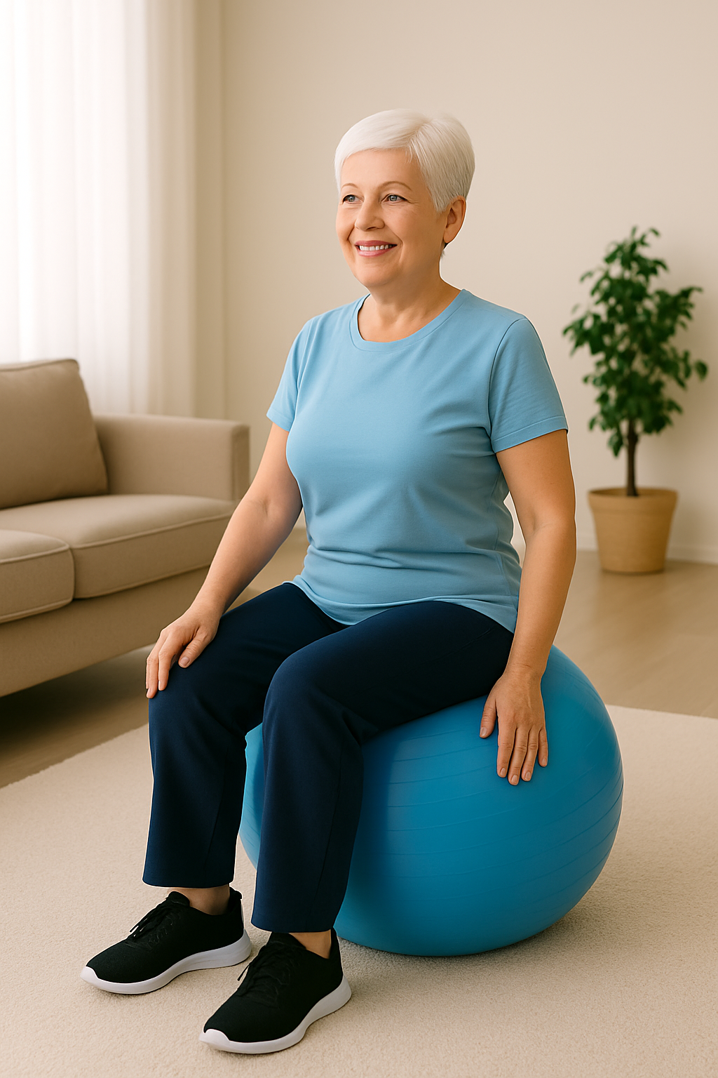 Top Exercise Balls for Seniors: Balance, Flexibility & Core Strength at Home