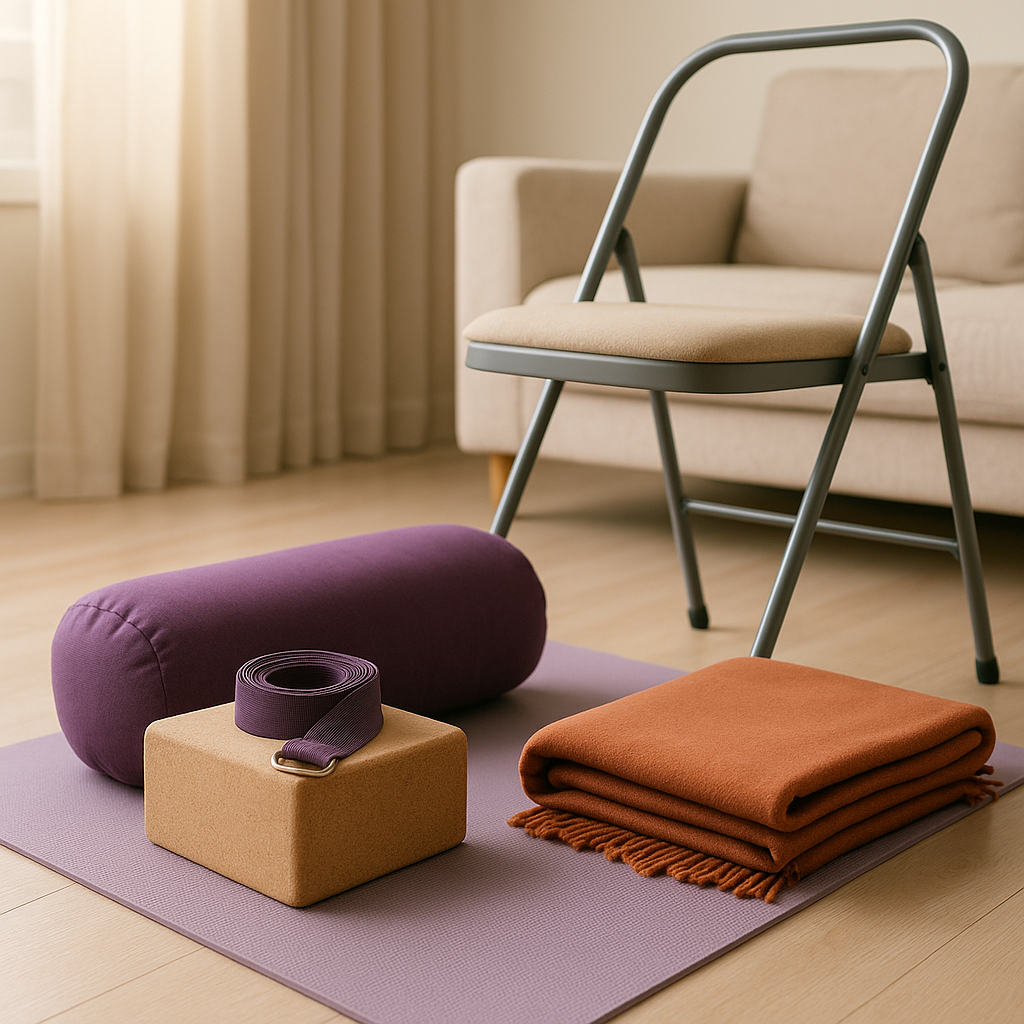 Top Yoga Props for Seniors: Supportive Tools for Safe and Comfortable Practice